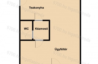 Kiadó 70 m2-es üzlethelyiség a belvárosban